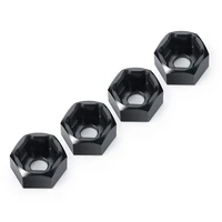 MIBIDAO 4Pcs 5mm to 7mm/12mm Hex Wheel Hub Adapters Conversion for Axial SCX24 1/24 Wheels on WPL D12 1/10 RC Car Upgrade Parts 2