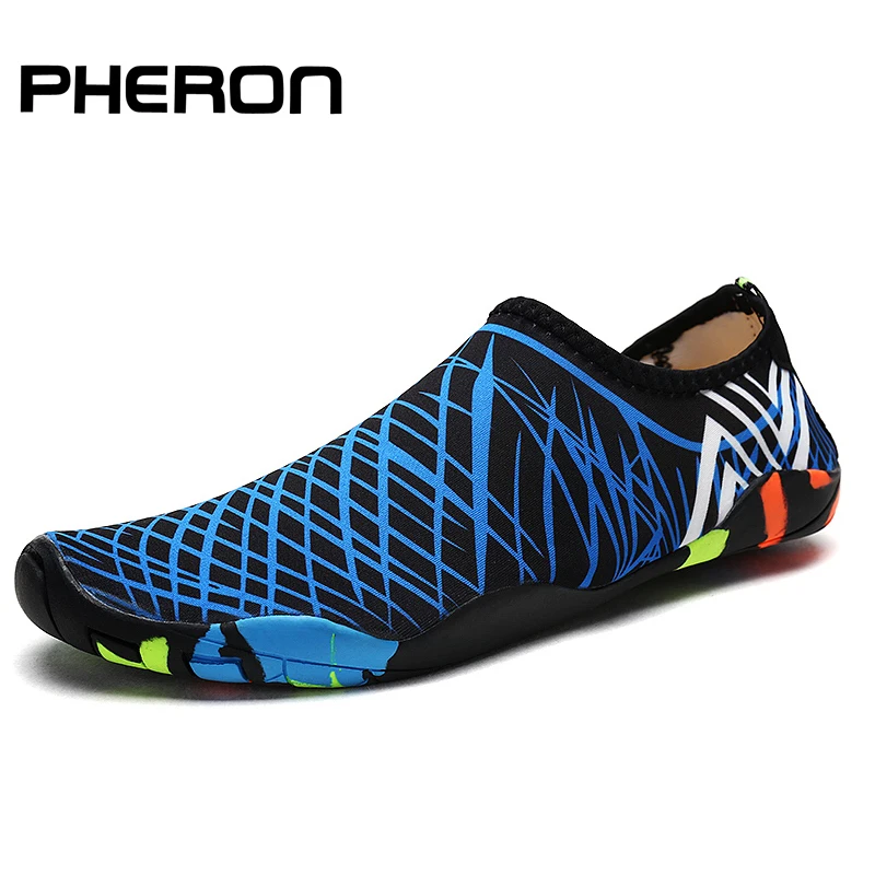 Men Women Aqua Shoes Sneakers Quick Dry Swimming Footwear Unisex Outdoor Breathable Upstream Beach Shoes