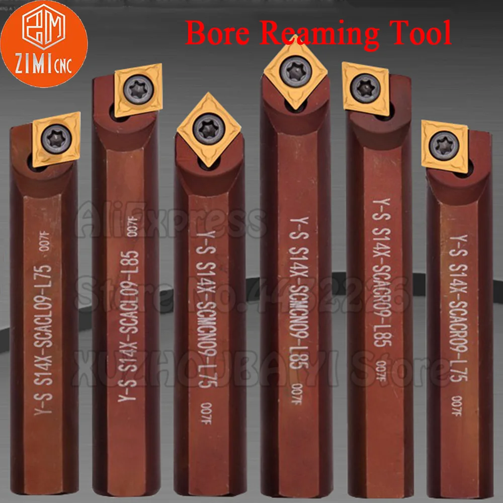 S10X S12 S14X SCMCN06 SCACR06 SCACL SCMCN09 SCBCR09 SCBCL09 L45 L55 L65 L75 L85 Turning Tools CNC Toolholder bar 1pc