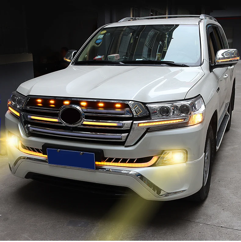 For 2008-2021 Toyota Land Cruiser 200 LC200 Front Grill Decorative