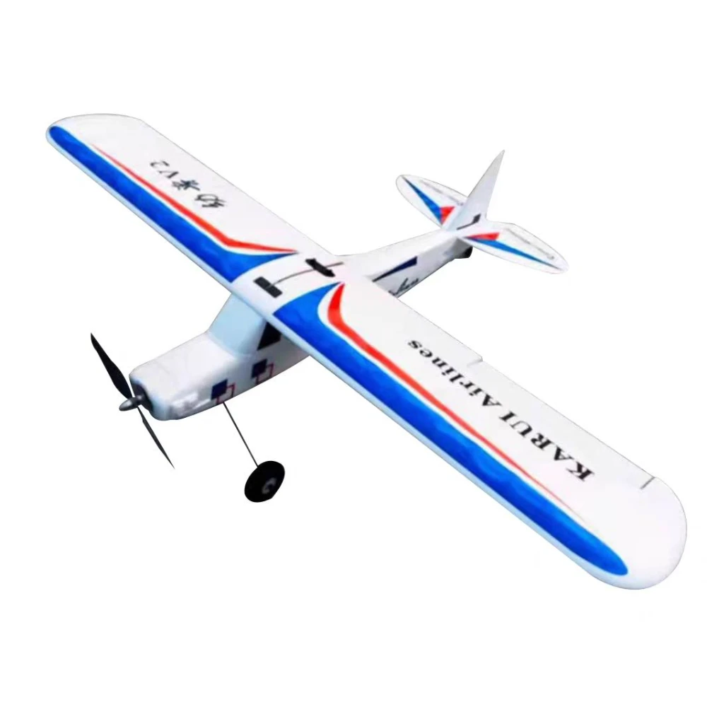 EPO RC Airplane Kit Trainer Beginner Plane Blue Red