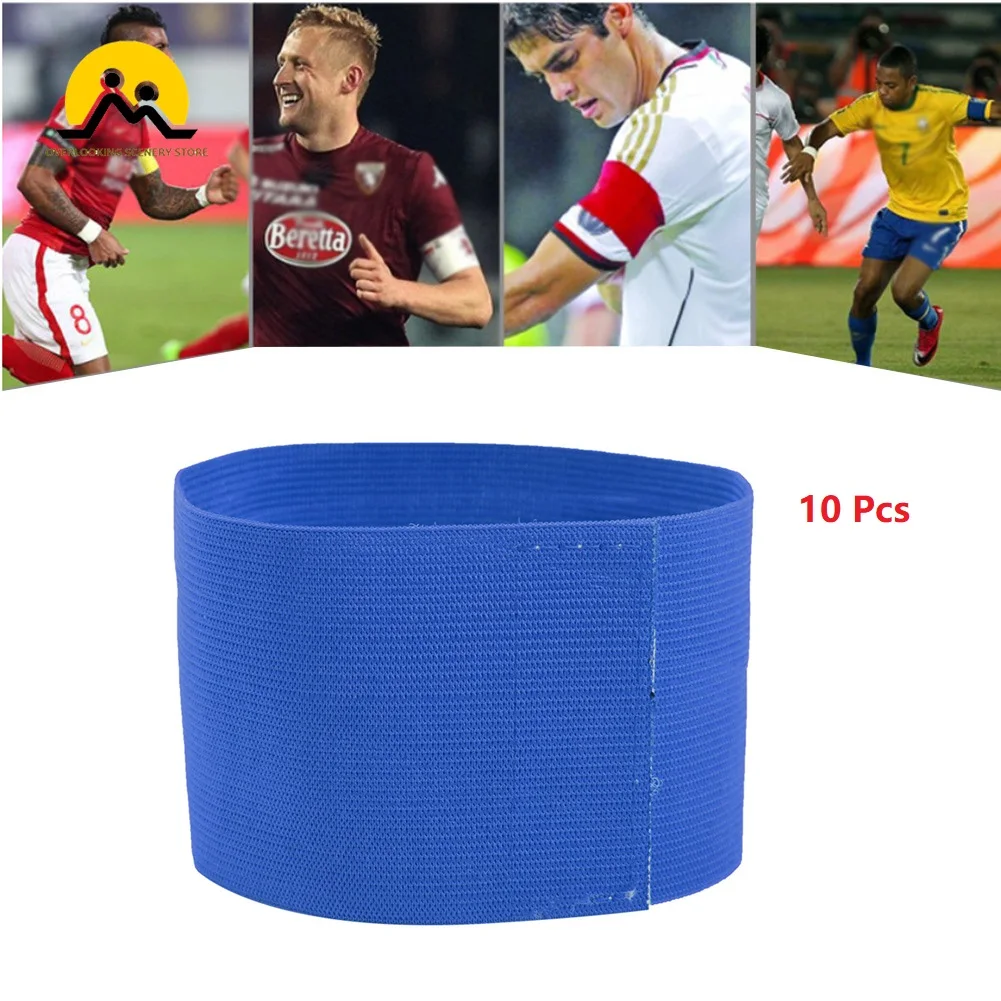 Brazalete de capitán para adultos, bandas de fútbol, capitanes juveniles,  anticaída, brazo ajustable, accesorios para deportes de softball, ejercicio  de fútbol - AliExpress