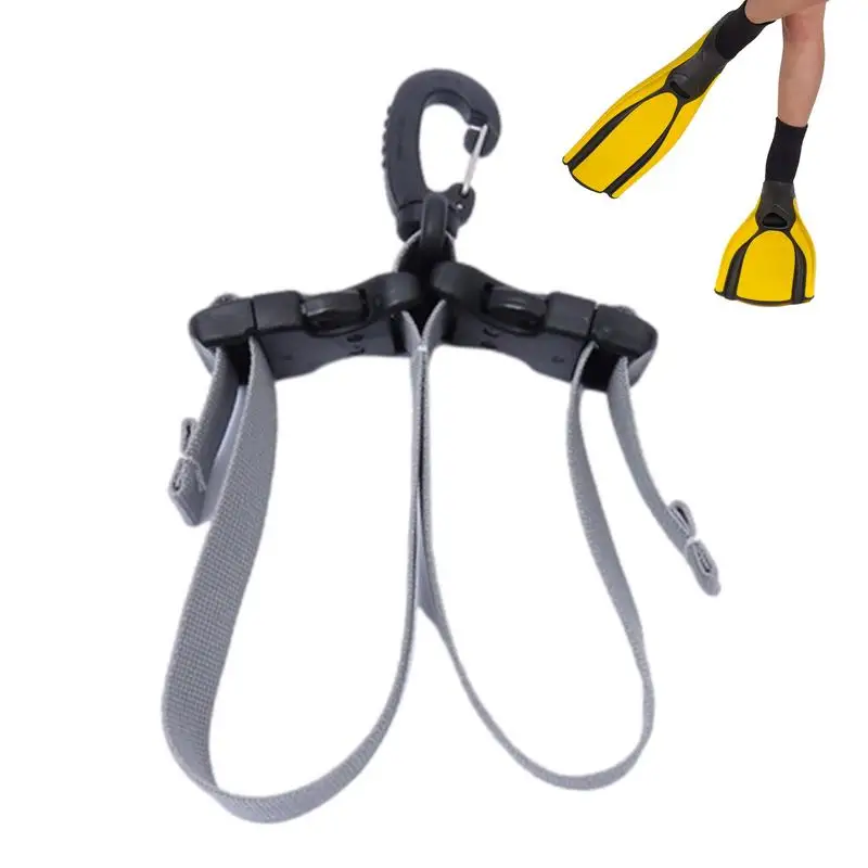 Scuba Diving Fin Straps Quick Release Strap Buckle For Diving Flippers Quick Release Design Diving Flippers Keeper For Most 1