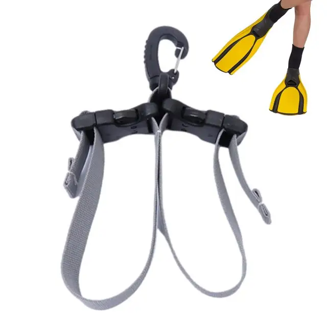 Scuba Diving Fin Straps Quick Release Strap Buckle For Diving Flippers Quick Release Design Diving Flippers Keeper For Most 1
