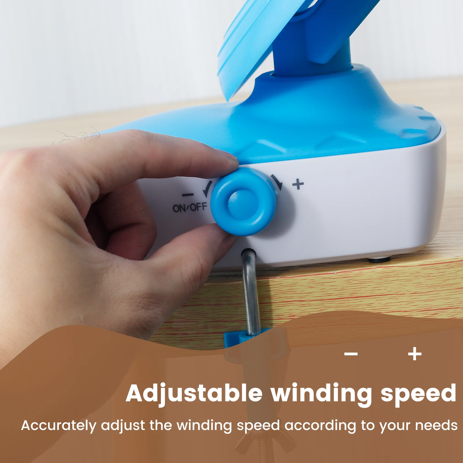 Electric Yarn Winder Adjustable Yarn Ball Winder Large Capacity Cake with Stepless Speed Automatic