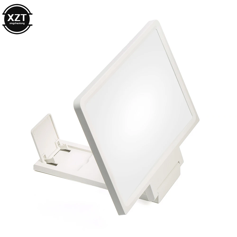 1pc Mobile Phone Screen Amplifier 3D Magnifying Glass Stand Magnifier HD Video Amplifier Phone Stand Enlarged Screen Bracket phone screen amplifier