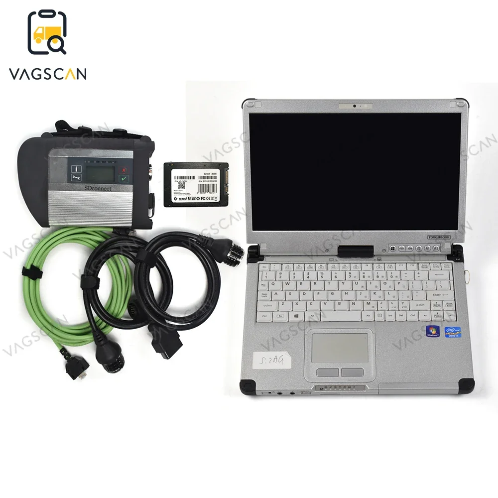 

Toughbook CF C2 версия 2022,03 для MB SD C4 Диагностика подключения звезды wifi DTS Vediamo Диагностика грузовика