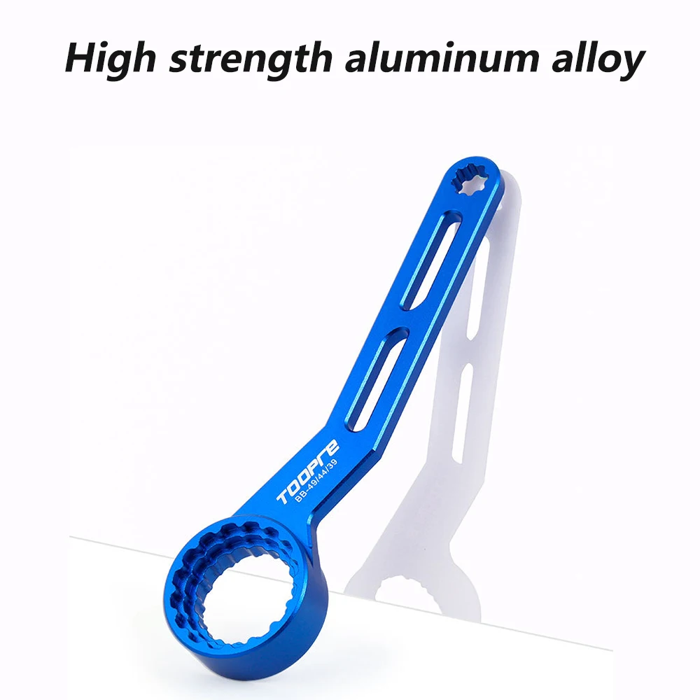 TOOPRE MTB Rennrad 6-in-1 Tretlagerschlüssel BB Aluminiumlegierung Entfernungs- und Montagewerkzeug für Tretlager mit Außendurchmesser 39 41 44 46 49mm – Detail 3