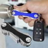 Smart key chain Protable Outdoor Mini Key Organizer Compact Key Decorative Home Wallet Storage Metal Key Clip Aluminum Holder 2