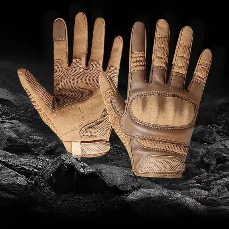 Touchscreen Leather Motorcycle Gloves Motocross Tactical Moto Motorbike Pit Biker Protective Gear Racing Full Finger Glove Men motorcycle gloves,leather motorcycle gloves