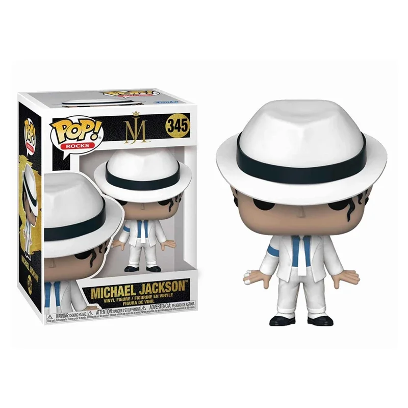 thumbnail image 1 of Figura de vinilo de Michael Jackson de 10 cm, modelo de juguete, estatua, colección de muñecas, adorno para decoración de habitación, juguetes, regalos., 1 of 5