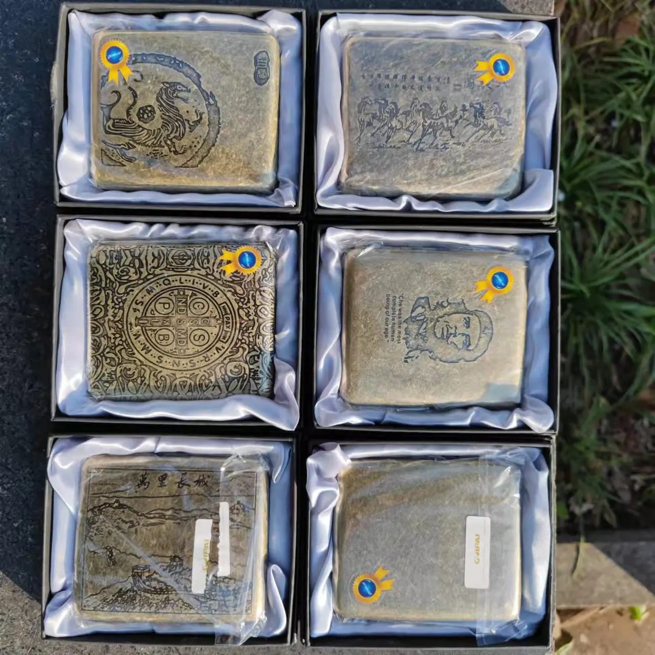 

New Multi Choice Cigarette Case Cigarette Box Metal Cigarette Bag Outdoor Cigarette Storage Pouches