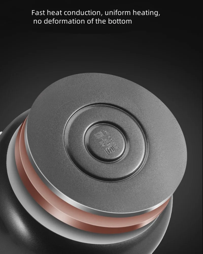 Household Deep Frying Pan Non-stick Pan with Filter Induction Cooker Gas Stove Universal Easy-to-dump Iron Double Ear