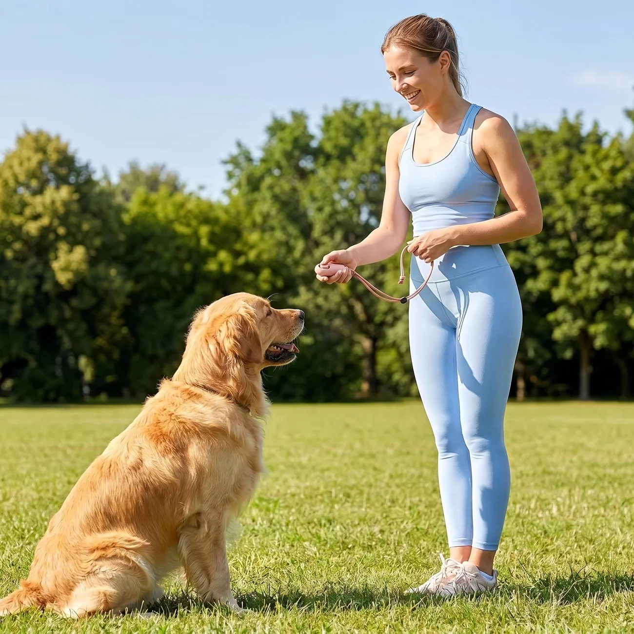 Dog Training Clicker with Non-Slip Matte Finish and Adjustable Strap