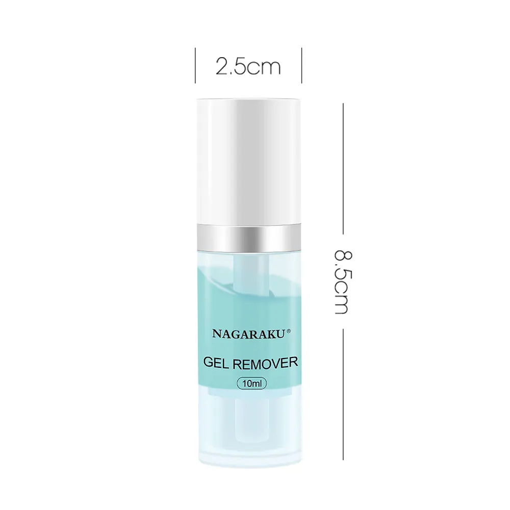 NAGARAKU Eyelash Extension Gel Remover Fast Clear Up Remover Extended False Eyelash Decomposition Adhesive Eyelash Gel Remover 6