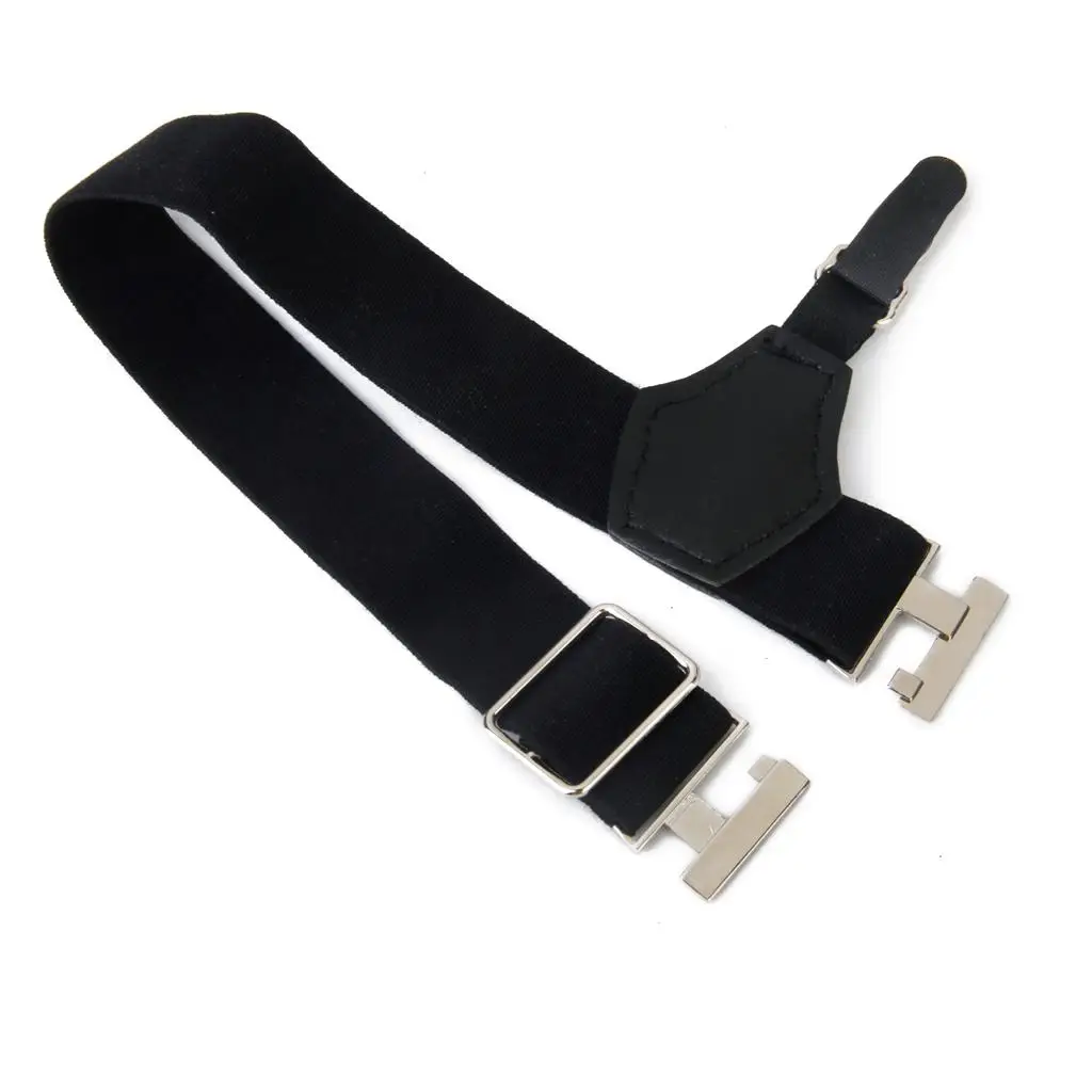 Pair Garter Belts MEN Black Garters for Formal Business Suits