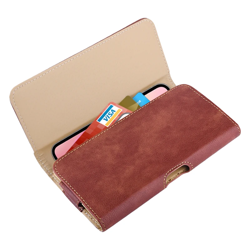 Universal Smartphone Pouch with Belt Clip Holster