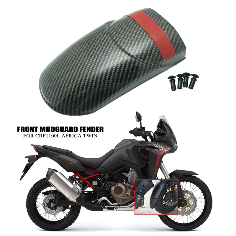 

Подходят для Honda CRF1000L Africa Twin переднее крыло удлинитель 2016-2023 2022 2021 2020 2019 мотоциклетные Брызговики цементный брызговик