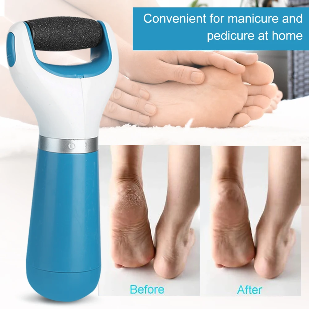 Electric Foot Grinder with Replacement Roller Calluses Foot Trimmer Portable Wireless Grinder for Dead Cracked Hard Skin