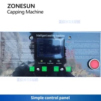 ZONESUN Roll-On Pilfer Proof Capper | Reliable Semi Automatic Capping Machine ZS-XG60C 2