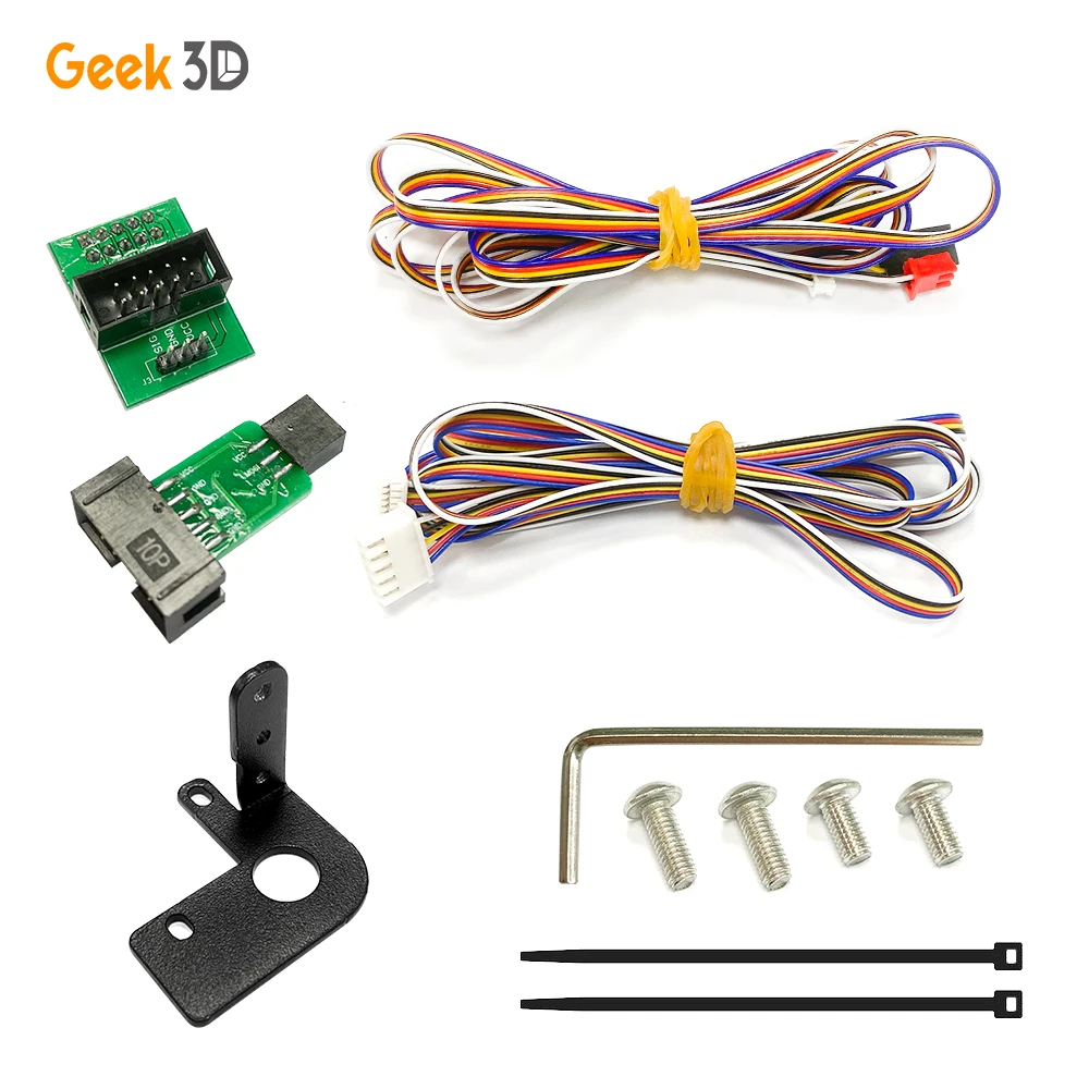 BL 3D Touch Cable Extension Wire 1.5 Meter Touch Automatic Leveling Sensor for Ender-3/Ender 3 Pro/ Ender5/CR10 3D Printer Parts toaiot hotend mounting block kit strain gauge sensor spare parts automatic leveling for anycubi vype kobra 3d printer parts