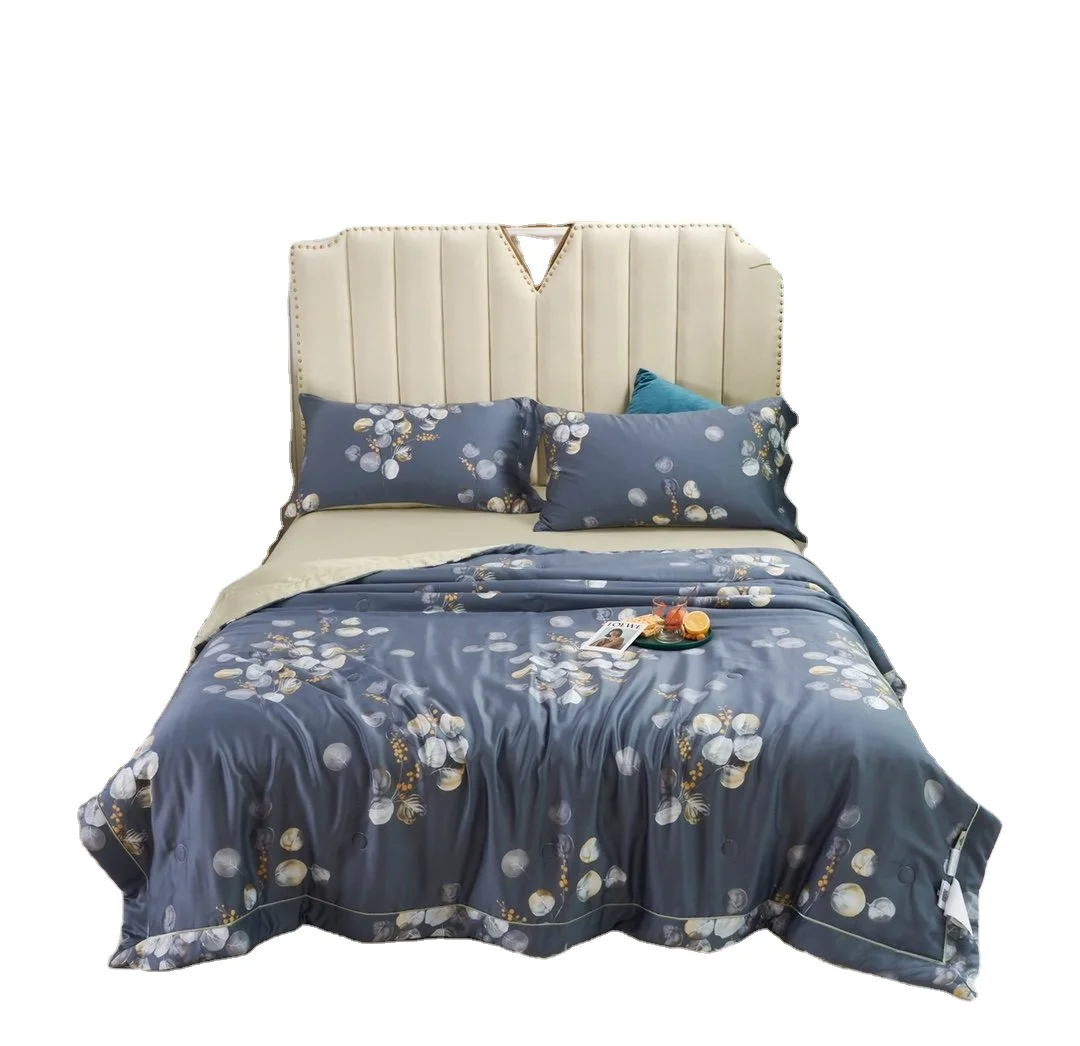 

Bedding Linen 100% Tencel High Quality Bed Cover Quilt Set