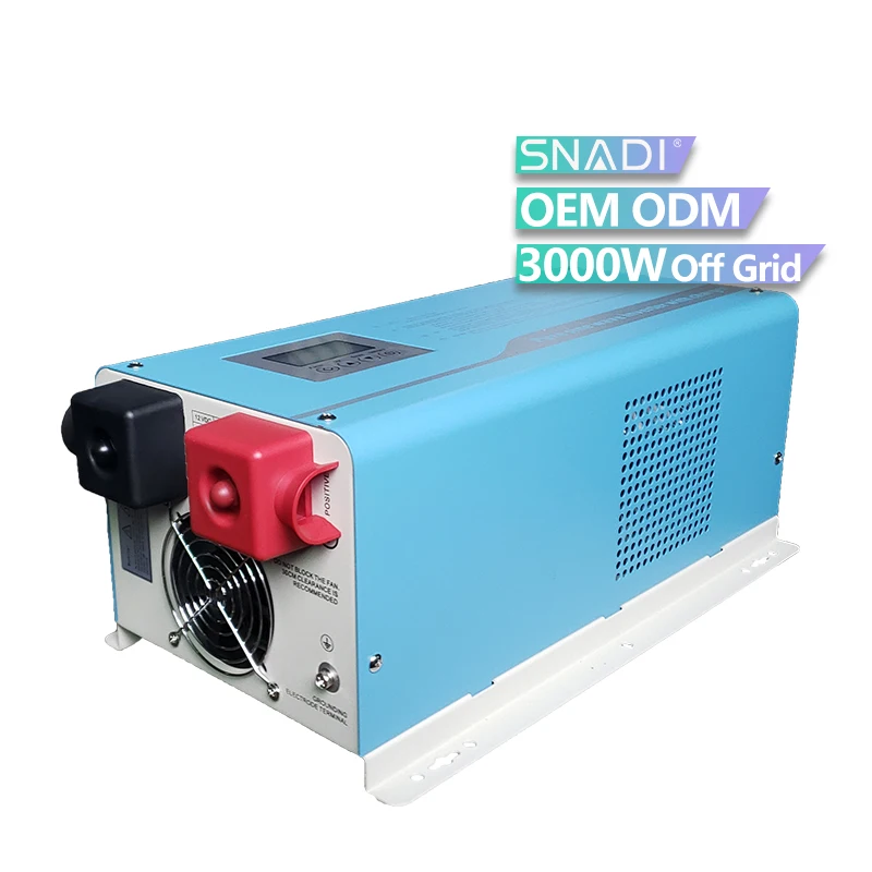 Ft Off Grid Solar Power Inverter Energy System Home 1Kw 1500W 2Kw 3Kw Pure Sine 3000W