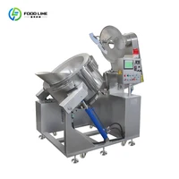 Marmite planétaire semi-automatique à chauffage au gaz, 600l, moteur en acier inoxydable, pour appareils de cuisine commerciaux 4
