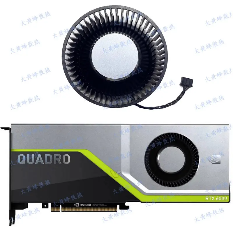 La Ventola Per Nvidia Quadro Rtx5000 Rtx6000 Rtx8000 Video Graphics Bfb1012Sha01 Dc12V 2.4A