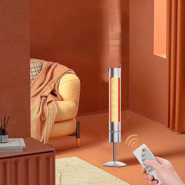 IP65 Waterproof Courtyard Quiet Heater Household Indoor High-power Heaters  Aluminium Alloy Body Infrared Heating Electric Warmer - AliExpress