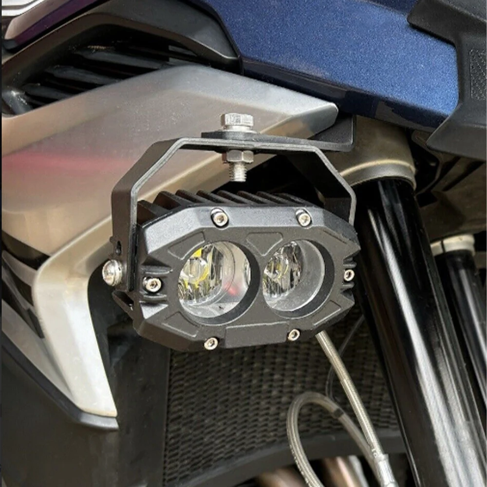For BMW F850GS F750GS F750 GS CNC Auxiliary Light Bracket Lamp Mount Additional Lights Bracket