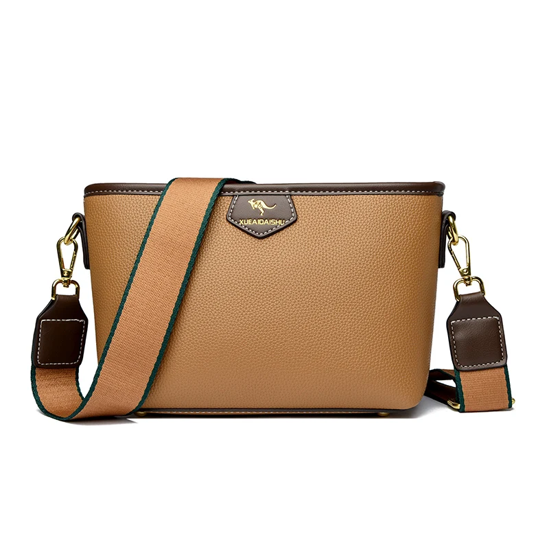 thumbnail image 1 of Bolso de mano de lujo de moda de alta calidad de cuero para mujer, bolso cruzado de color sólido, bolsos de mano de gran capacidad, bolsos de mensajero para mujer, 1 of 5