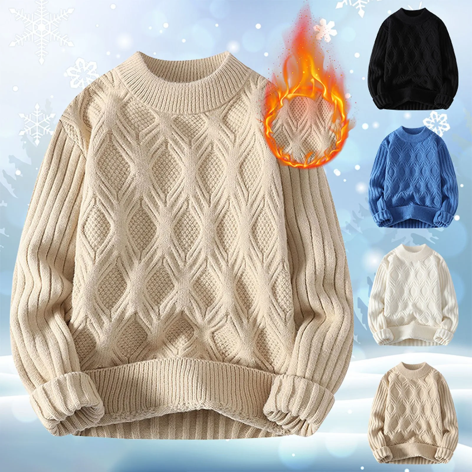 

Womens Knit Sweater Solid Vintage Pullover Sweater Woven Crewneck Knitted Tops 3x Tunic Tops for Women Hot Maternity