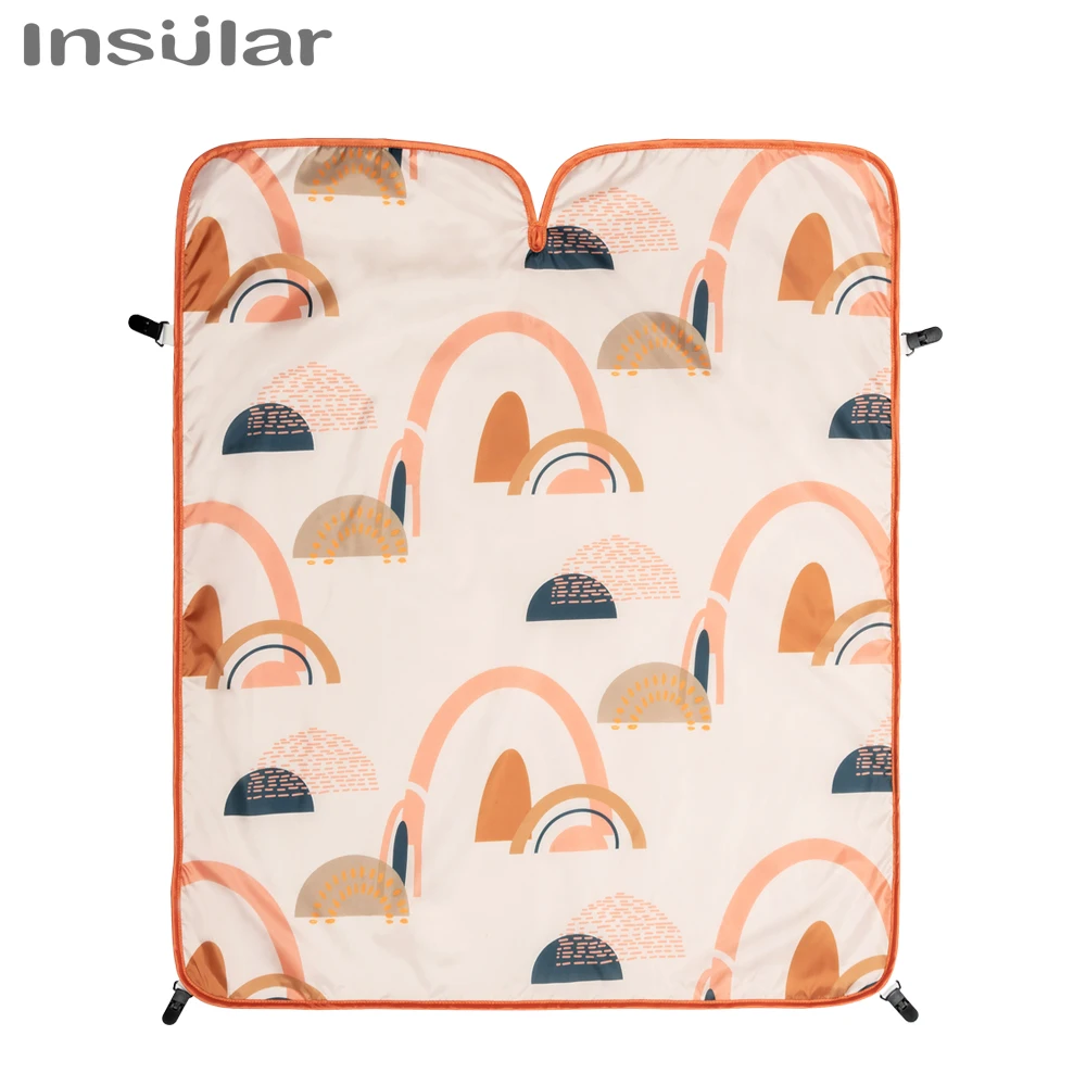 85*64cm Baby Blankets Waterproof Thicken Infant Baby Stroller Fully Wrap Blanket Newborn Flannel Baby Bedding Blanket 4