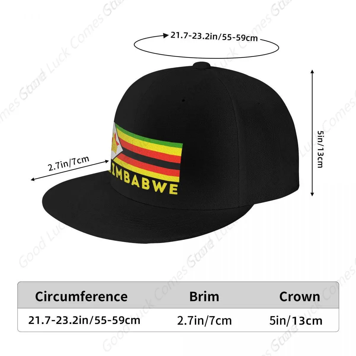 Zimbabwe Vacation Baseball Cap hard hat party Hat Men's Women's Caps 6
