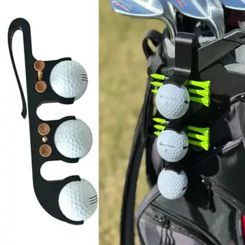 Golf Ball Belt Holder with Tee Clip 1
