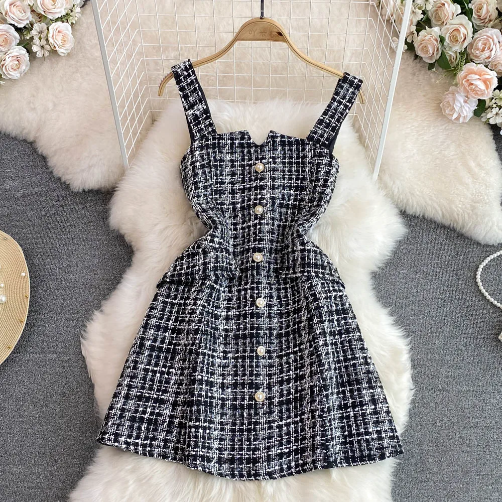 ワンピース I AM MARI Shirring Wool Tweed Dress 5JE002 VM0007_9_1200x.jpg?v=1747970778