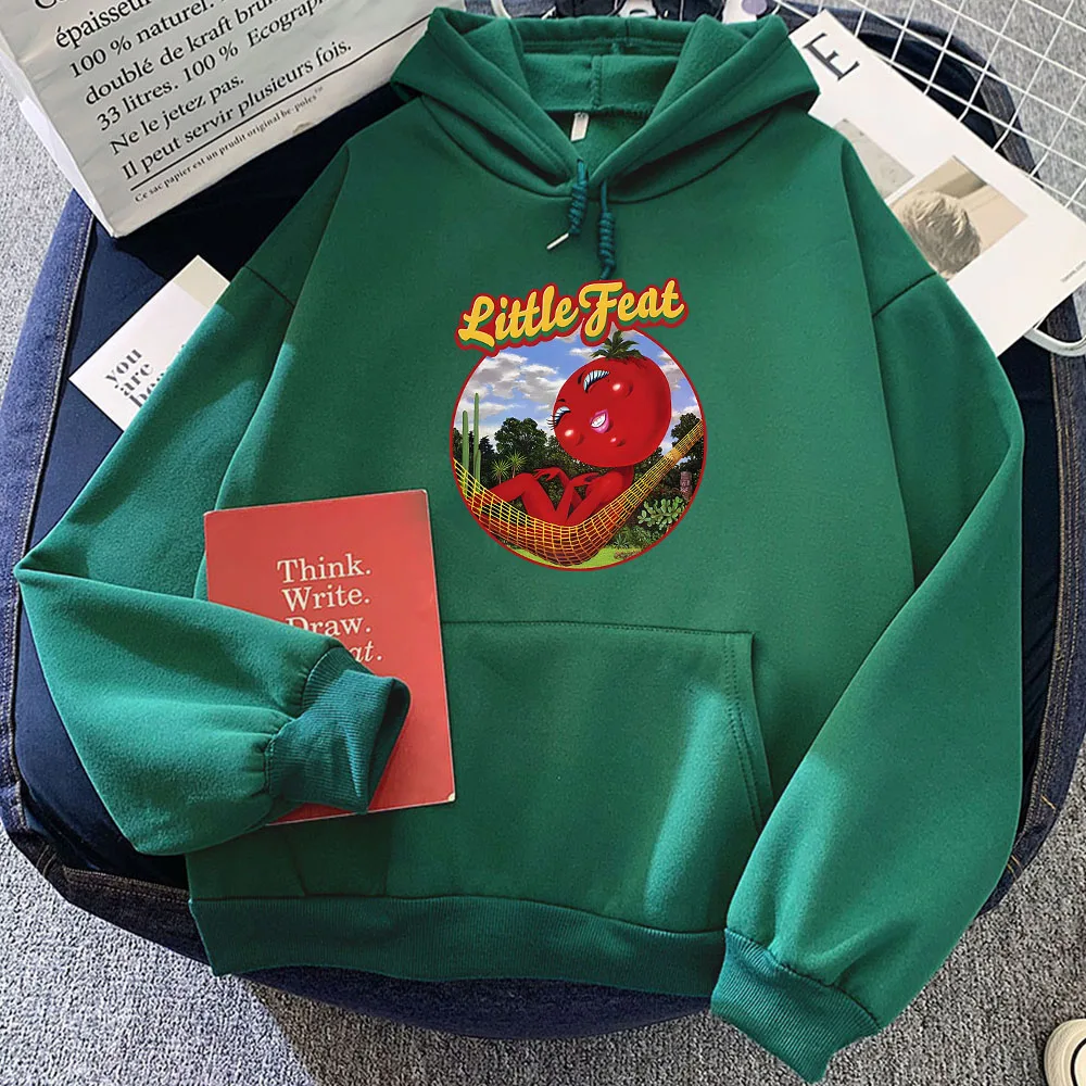 Little Feat Tomato Graphic Hoodies Moletom Feminino Women Men Winter Comfortable Sweatshirts Gothic Fashion Printing Sudaderas 6