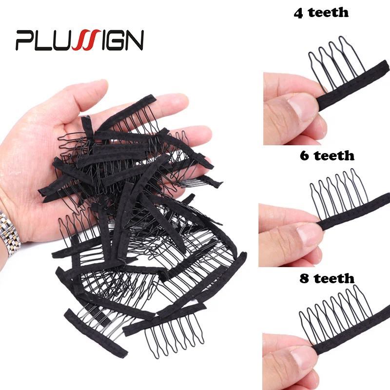 Wig Comb Clips Wigs, Wig Cap Comb Clips