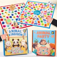 Math Thinking Board Games Kids Toys Montessori Arithmetic Educational Shape Matching Social Games Parent-child Interactive Games 1