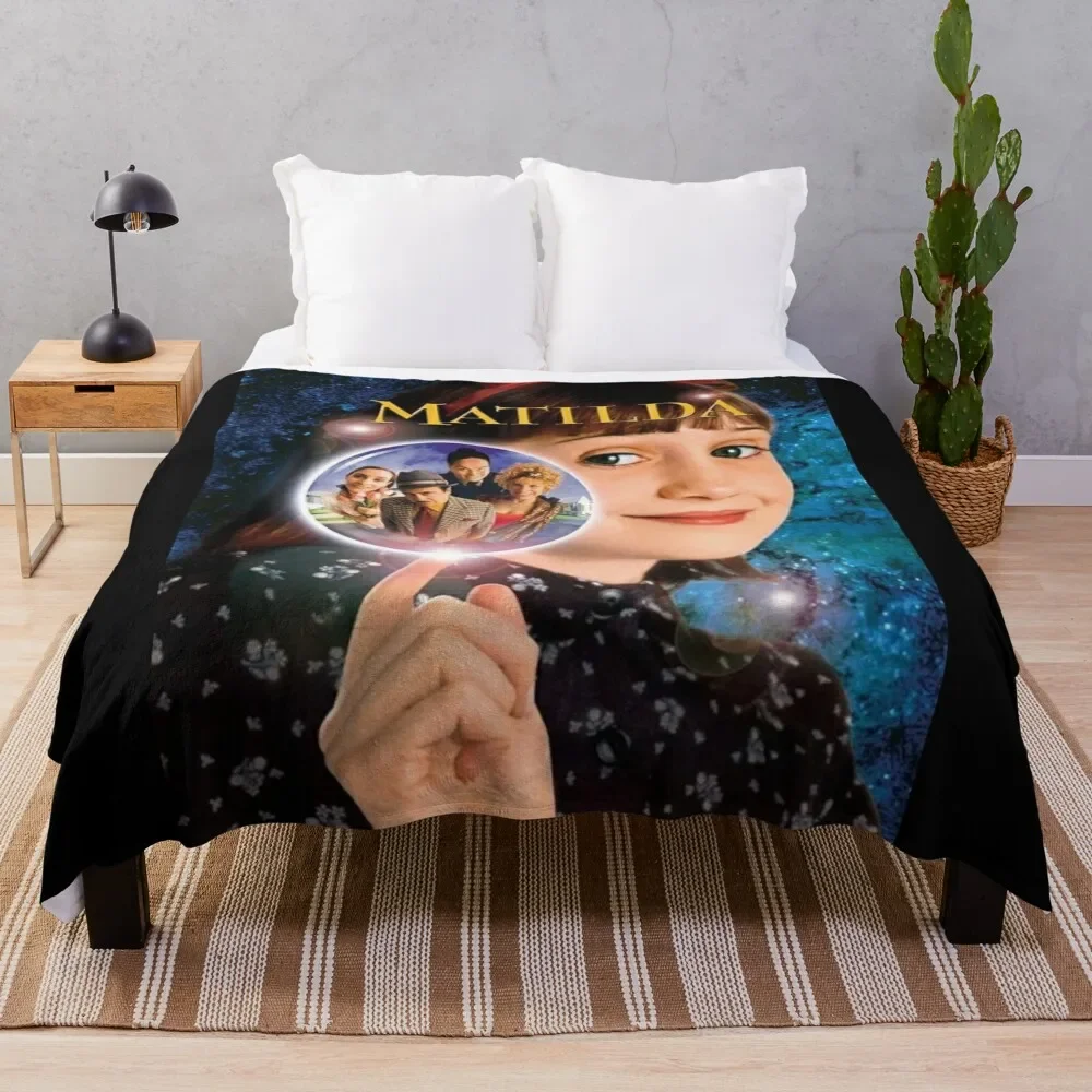 

Matilda Musical Throw Blanket Soft Beds Polar Decorative Throw Bed linens cosplay anime Blankets