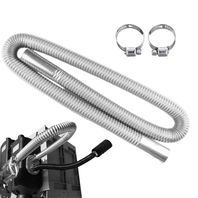 

Flexible Exhaust Tubing Exhaust Hose For Motorcycle Pipes Stainless Steel Car Accessories Oil Vent Hose And Parking Air Heater