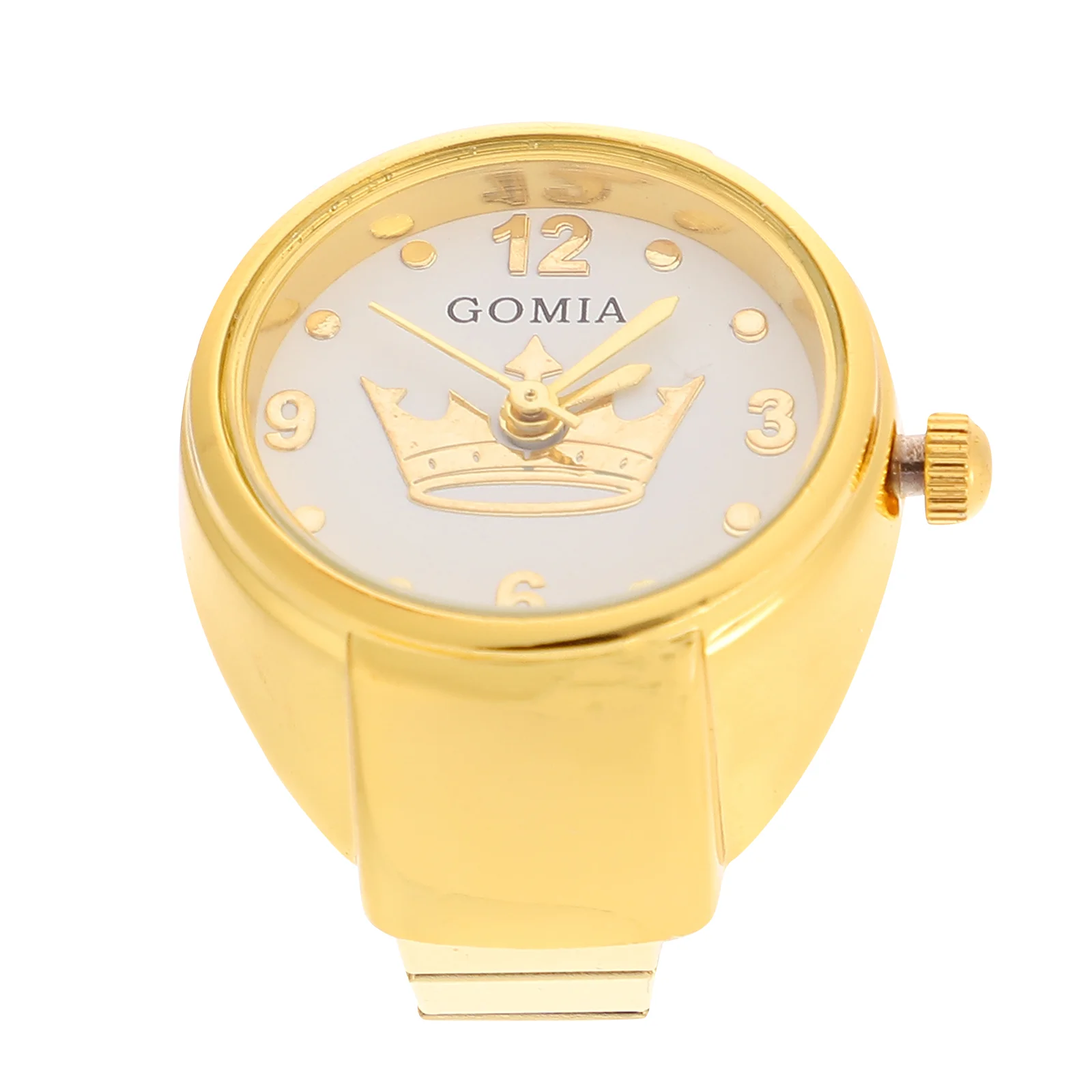 

Portable Finger Watch Exquisite Decorative Watch Ring Party Accessory