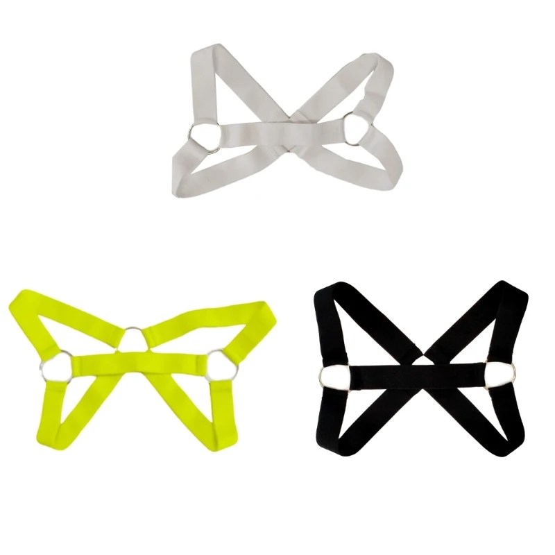 

Punk Chest Harness Belt for Men Gothic Body Shoulder Belts Muscles Protector Dropship