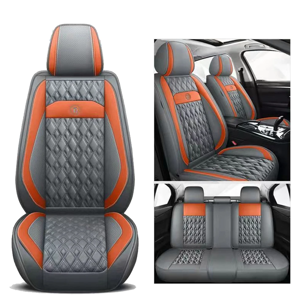 

Leather Car Seat Covers for Dodge Journey Charger Challenger Dart Caliber Durango Avenger Magnum Grand Caravan Auto Accessories