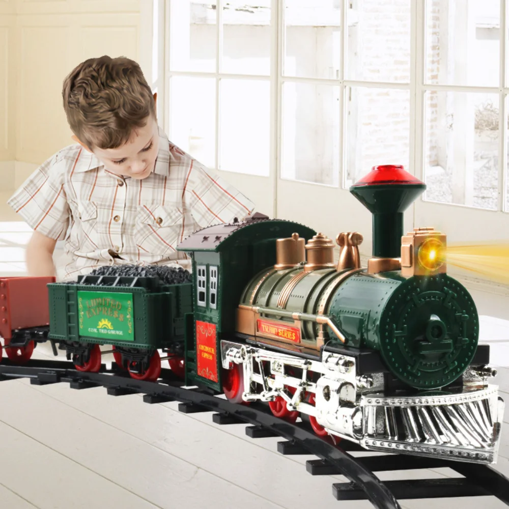 Trem Elétrico De Simulação De Brinquedo, Grande Modelo De Trem Elétrico De  Brinquedo, Acessórios Licença Arquitetônica - Kits De Construção De Modelos  - AliExpress