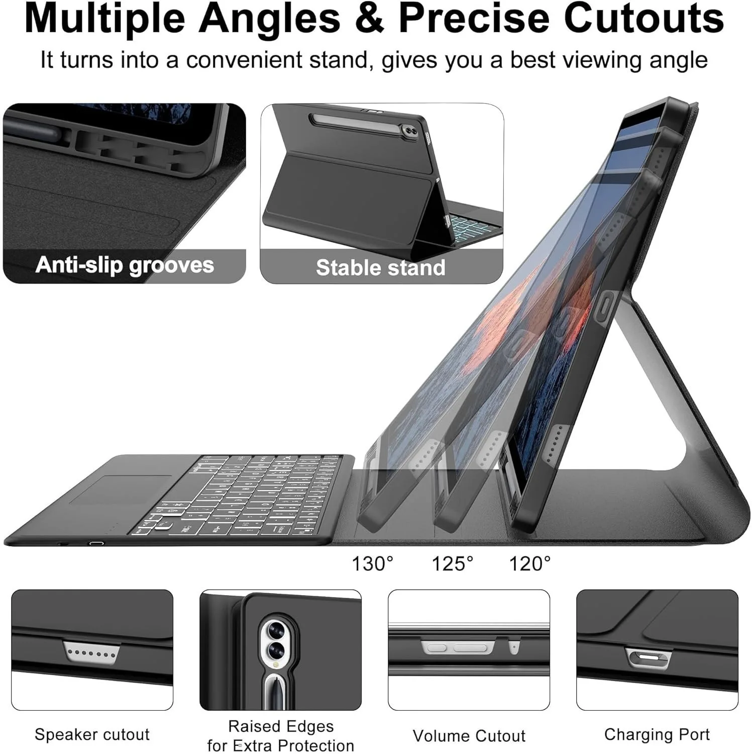 Premium Bluetooth Magnetic Keyboard Case