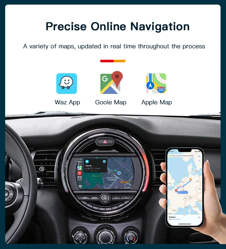 Wireless CarPlay & Android Auto NBT & CIC Retrofit Kit - Image 5