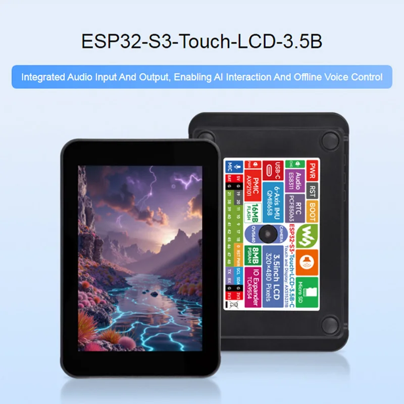 รูปสินค้า แผงพัฒนาจอสัมผัส 3.5 นิ้ว ESP32-S3