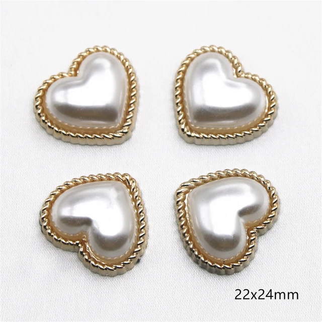 Metal Sewing Buttons Accessories  Metal Buttons Heart Shank - Heart-shaped  Metal - Aliexpress